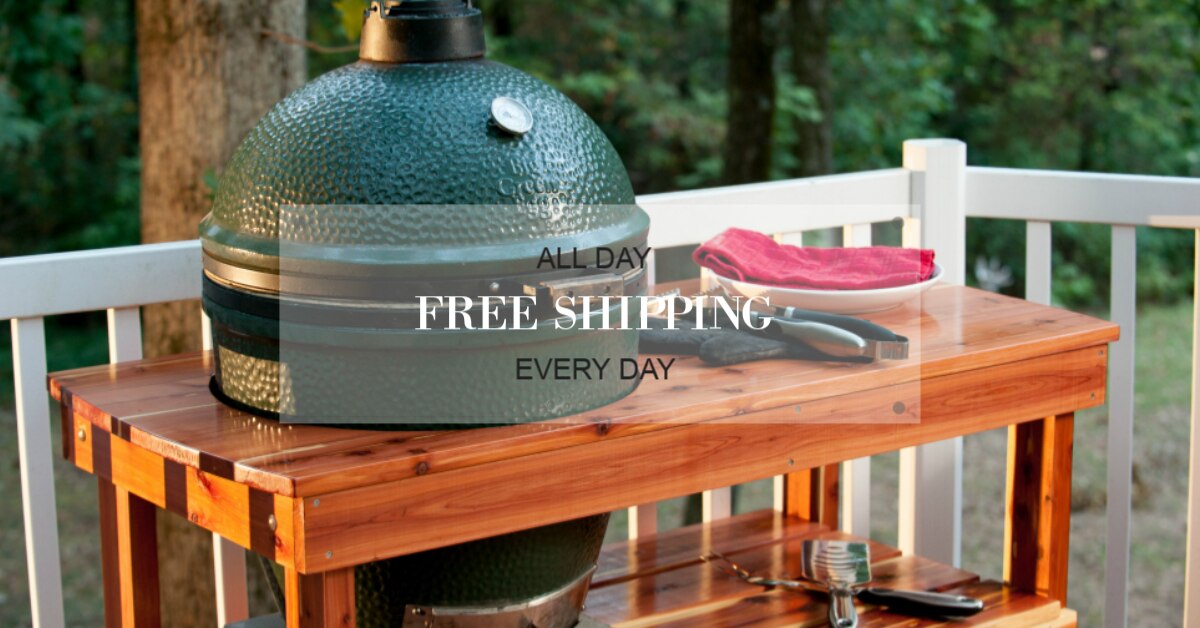 Big Green Egg Table Free Shipping